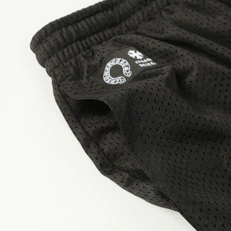 Chrome Hearts Mattyboy graffiti red mesh track pants 9997