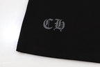Chrome Hearts Orange Three-Cross Slogan Short Sleeve Tshirt 6129