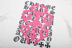 Chrome Hearts Script Dagger Logo Short Sleeve Tee 6025