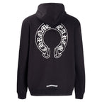Chrome Hearts Horseshoe Floral Sleeve Zip Up Hoodie 5001