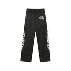 Chrome Hearts Mattyboy graffiti red mesh track pants 9997