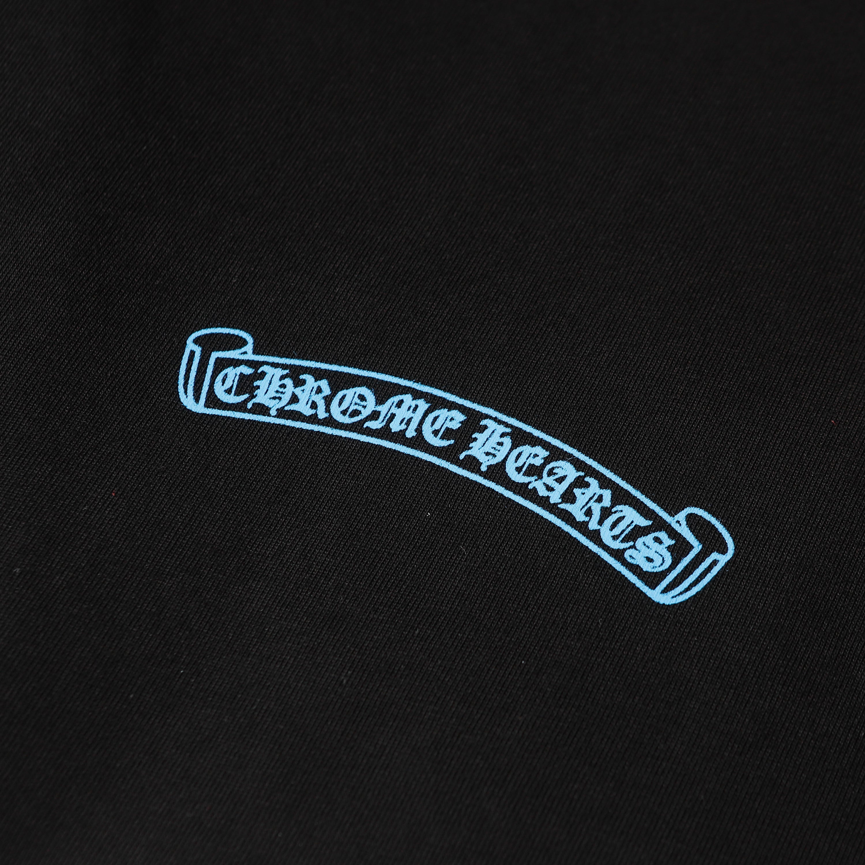 Chrome Hearts Triple Cross Logo Short Sleeve T-shirt 2237