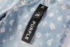 Purple Brand Denim Shorts 5089