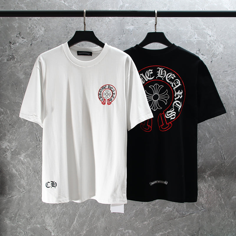 Chrome Hearts Classic Horseshoe Sleeve T-shirt 6008