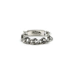 Chrome Hearts DAGGER ID FANCY LINK CLIP BRACELET -9