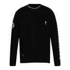 Chrome Hearts Neck Logo Cross Sleeve L/S T-shirt 9010