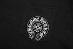 Chrome Hearts Classic Horseshoe Logo Short Sleeve T-shirt 6013