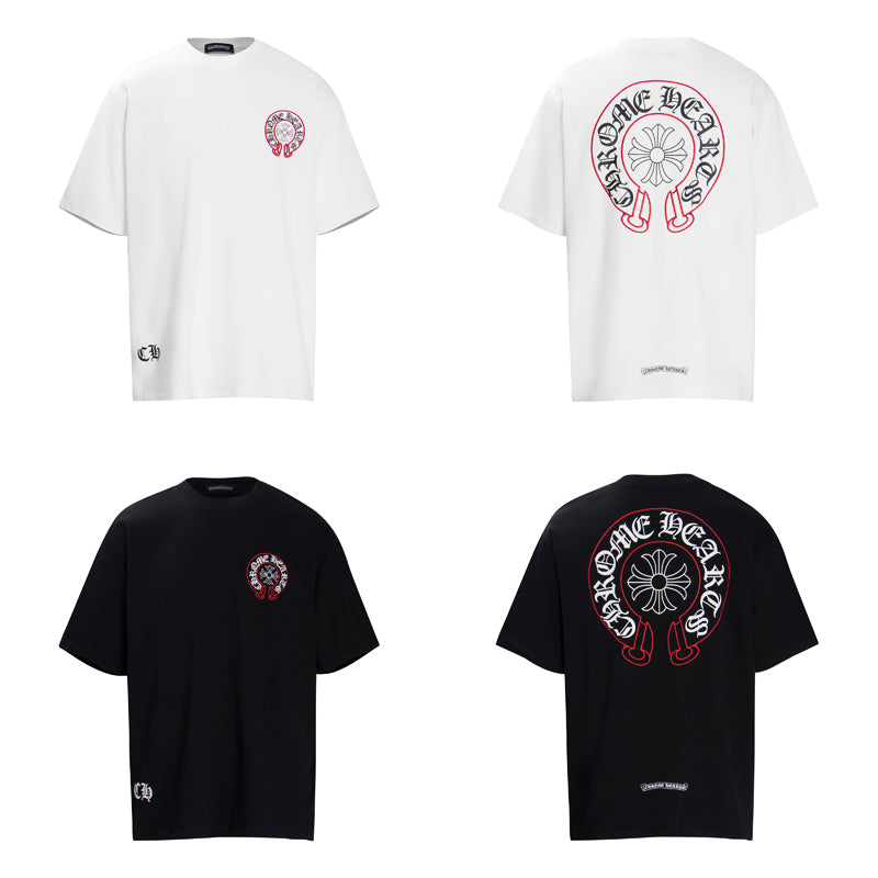Chrome Hearts Classic Horseshoe Sleeve T-shirt 6008
